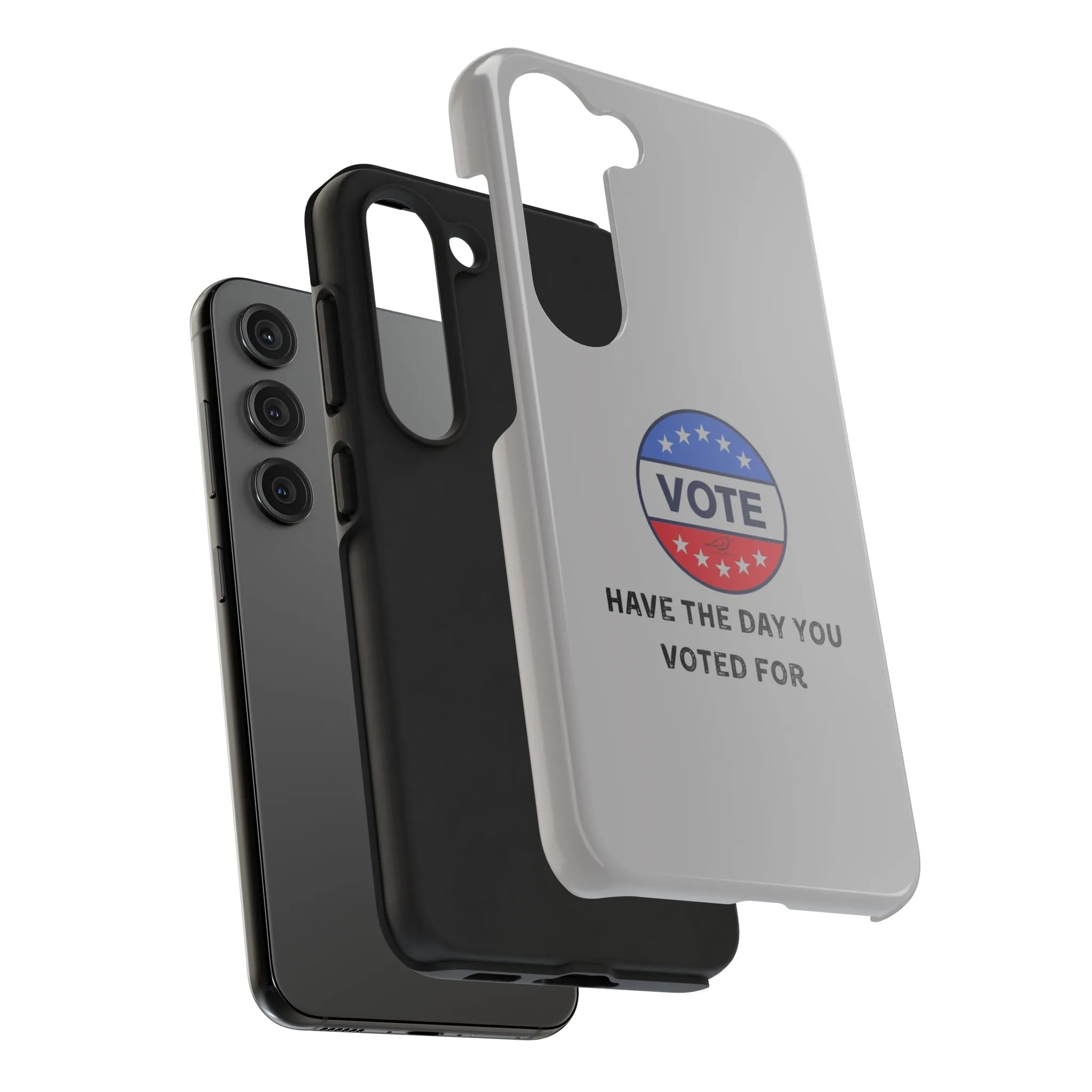 Vote-Themed Tough Phone Case | Stylish & Durable | Perfect for a Subtle polite message.