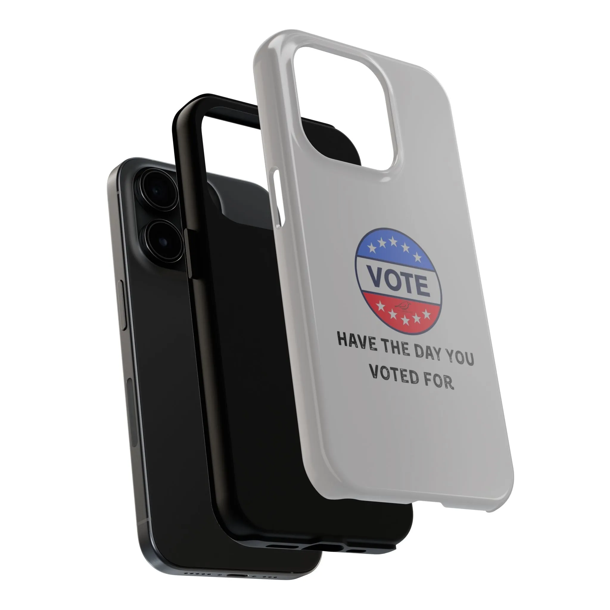 Vote-Themed Tough Phone Case | Stylish & Durable | Perfect for a Subtle polite message.