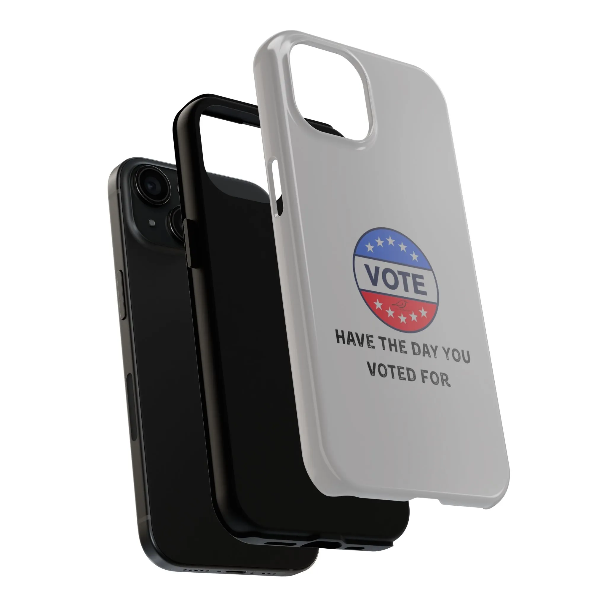 Vote-Themed Tough Phone Case | Stylish & Durable | Perfect for a Subtle polite message.