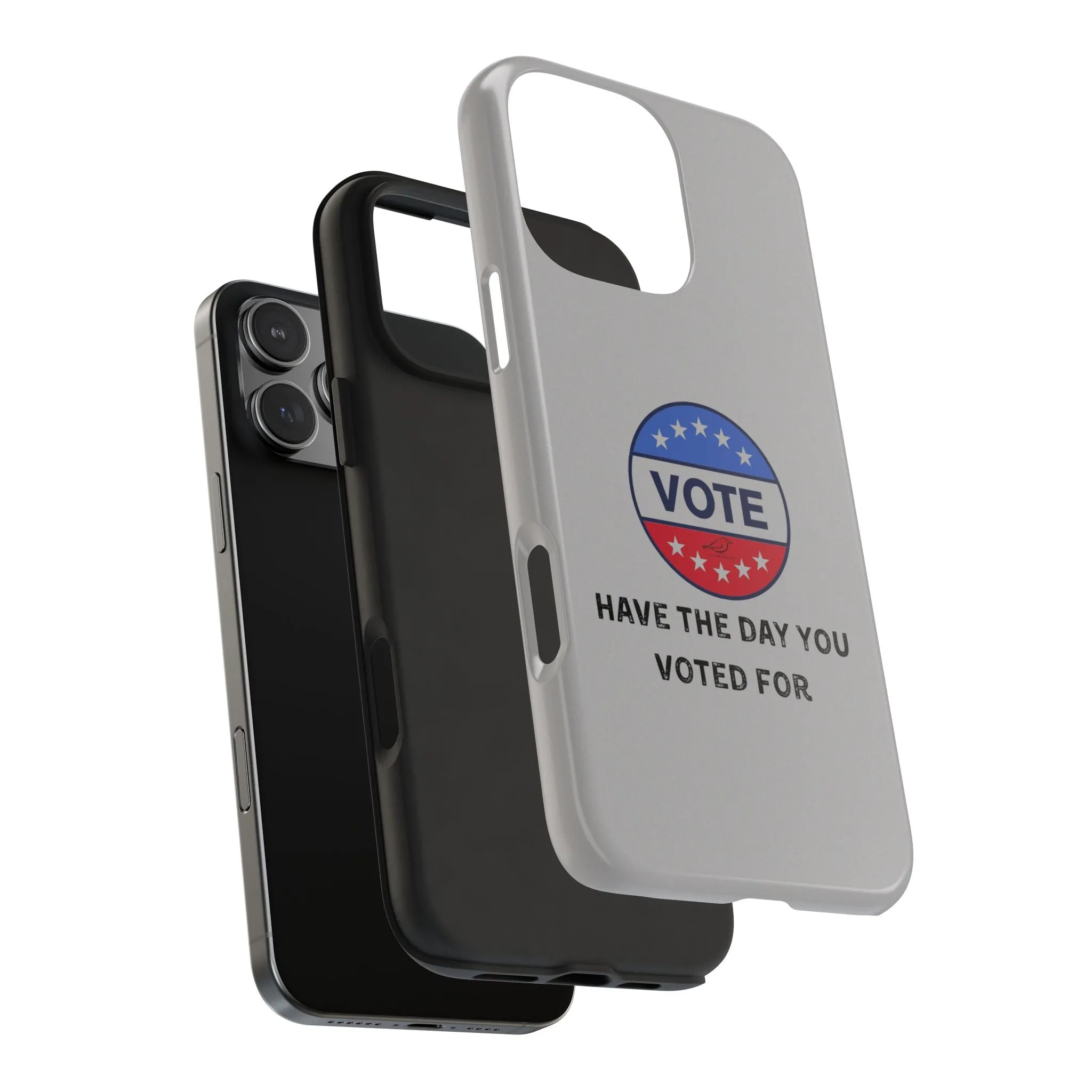 Vote-Themed Tough Phone Case | Stylish & Durable | Perfect for a Subtle polite message.