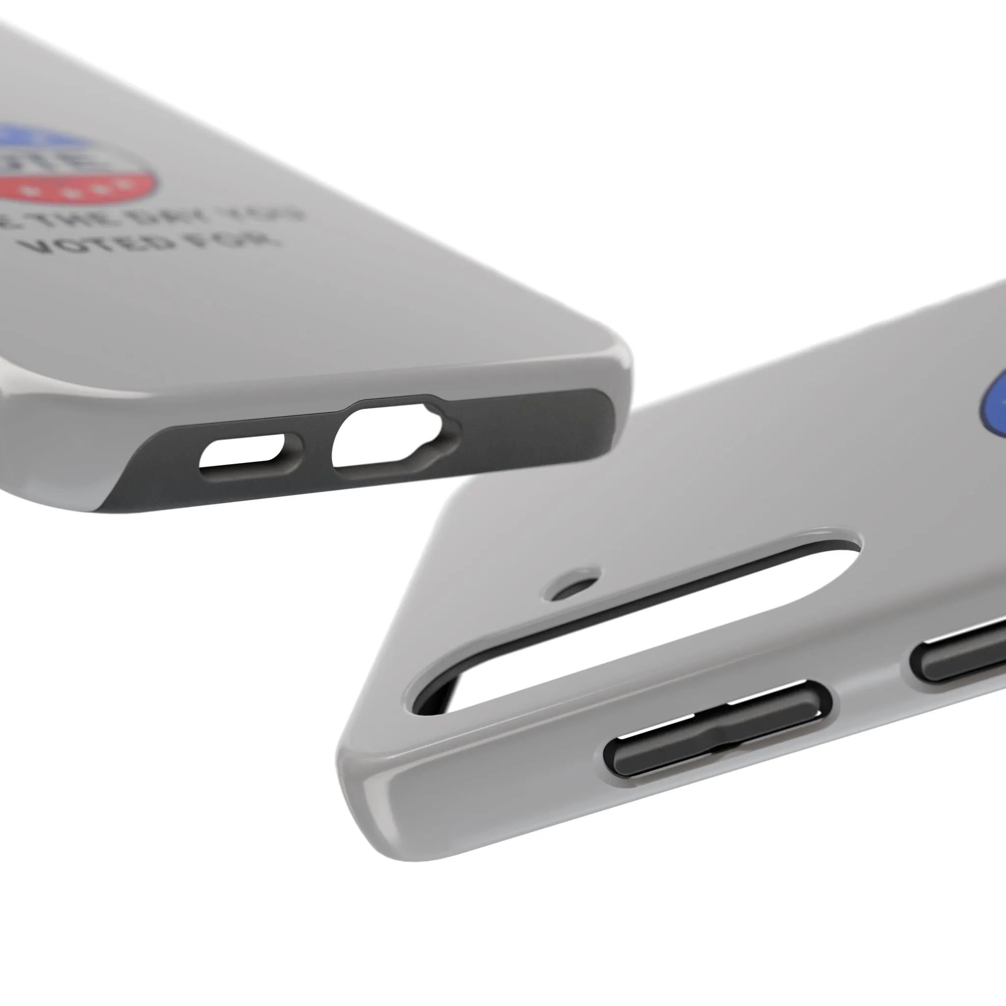 Vote-Themed Tough Phone Case | Stylish & Durable | Perfect for a Subtle polite message.