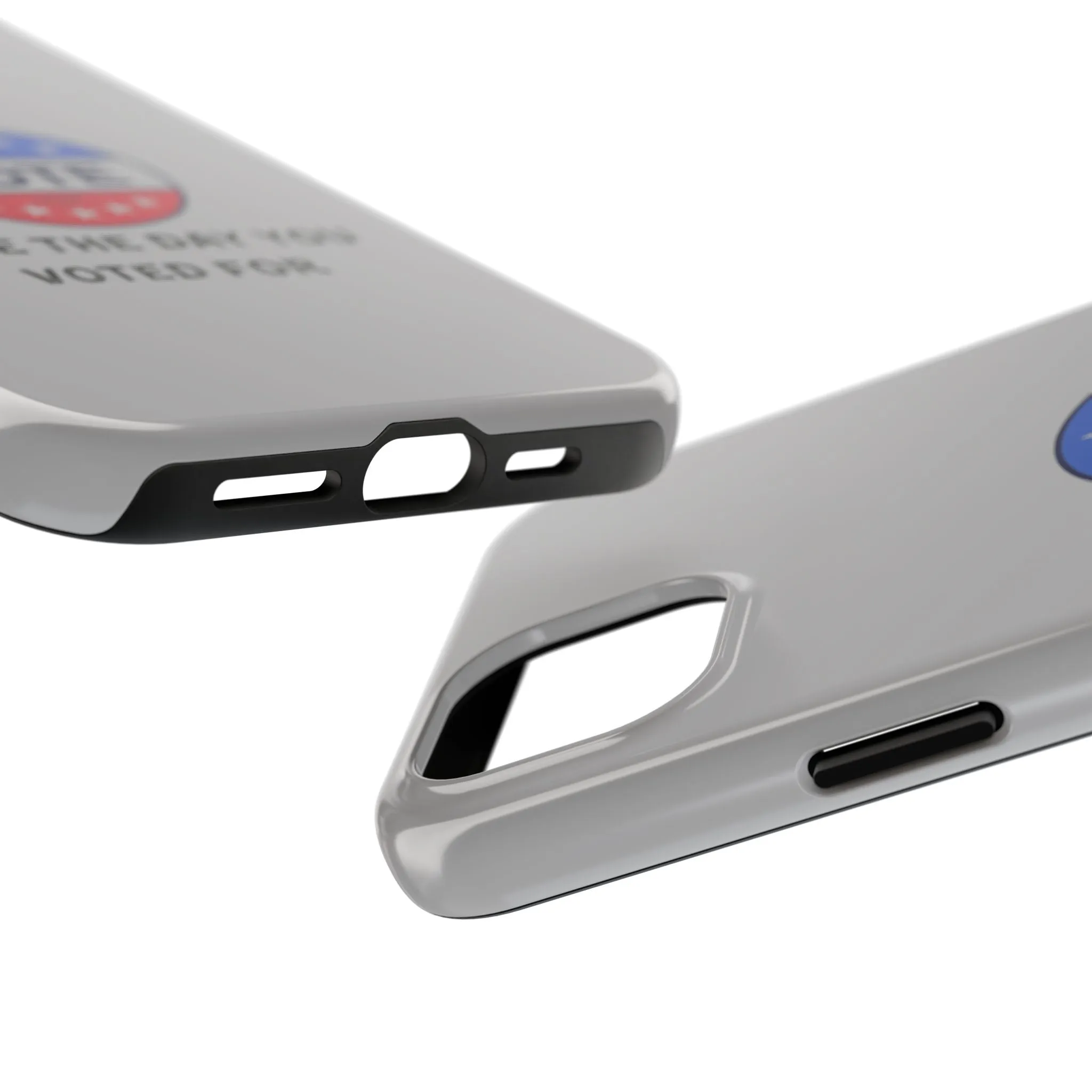 Vote-Themed Tough Phone Case | Stylish & Durable | Perfect for a Subtle polite message.