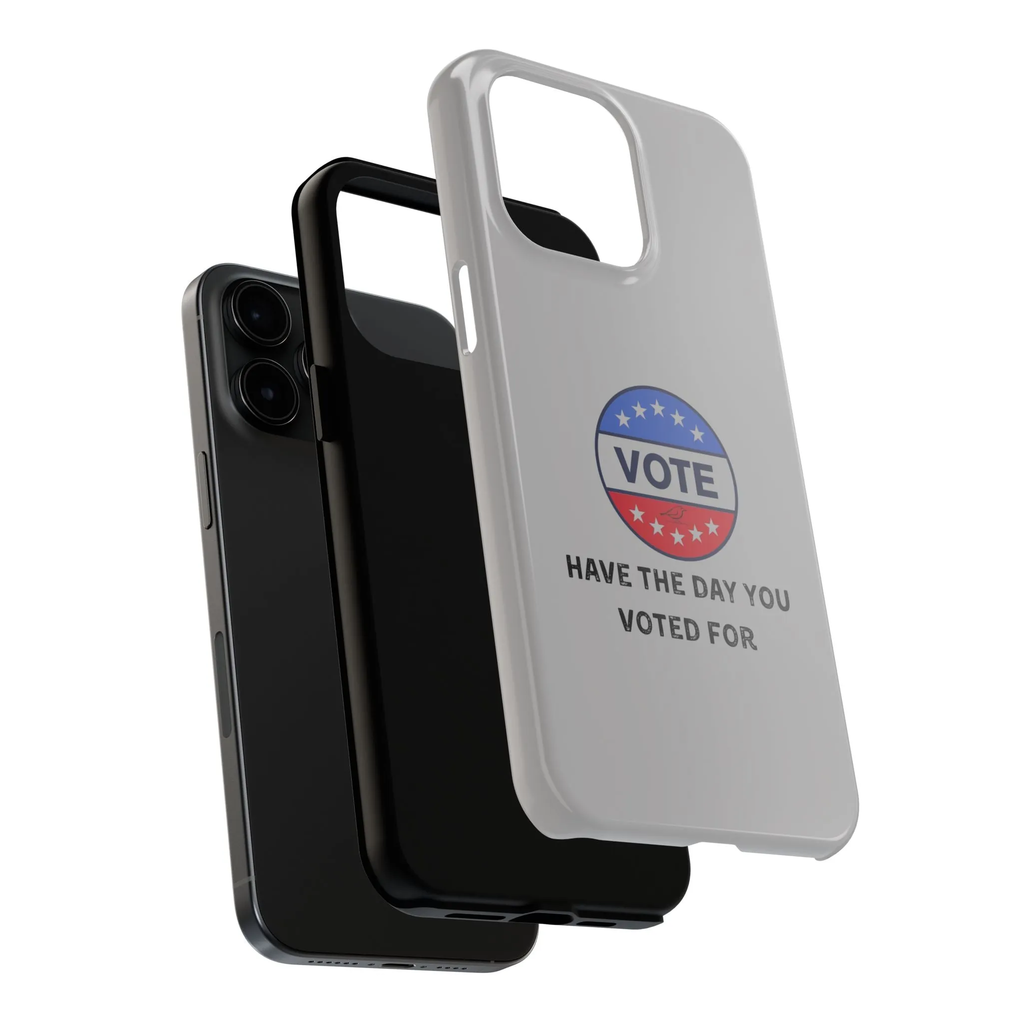 Vote-Themed Tough Phone Case | Stylish & Durable | Perfect for a Subtle polite message.