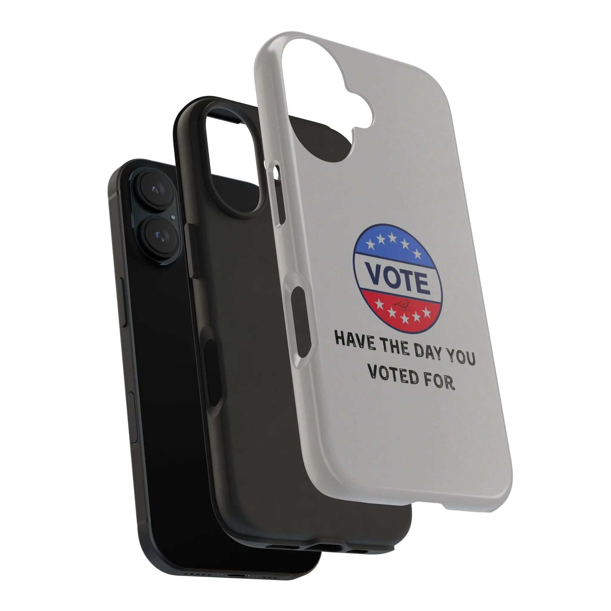 Vote-Themed Tough Phone Case | Stylish & Durable | Perfect for a Subtle polite message.