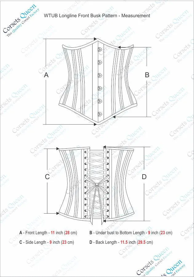 Waist Training Ayana Longline Corset Certified Flexible