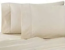 Wamsutta Dream Zone 750-Thread-Count PimaCott Ivory Queen Sheet Set Plus Freebies (Dish Cloth)