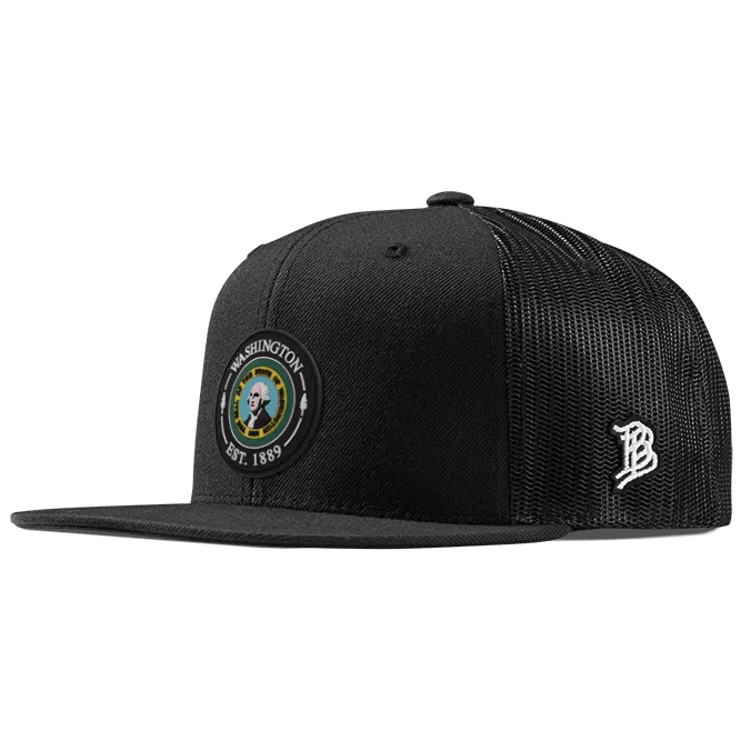 Washington Compass Flat Trucker