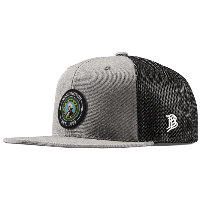 Washington Compass Flat Trucker