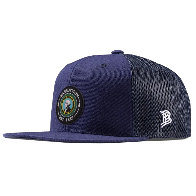 Washington Compass Flat Trucker