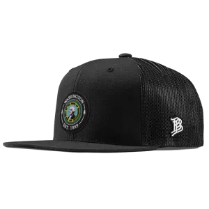 Washington Compass Flat Trucker