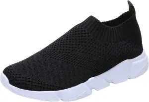 White Casual Sneakers for Women Wide Womens Winter Running Shoes Size 9.5 Slip On Tennis Shoes Women Wide White High Top Platform Sneakers for Women Slip On Walking Shoes Women Arch Support