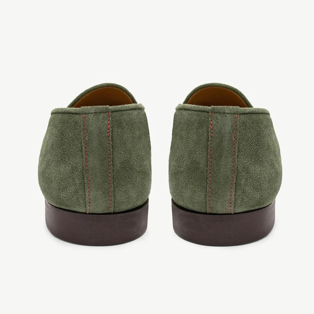 Women's Birch Suede Milano Loafer From Del Toro Shoes