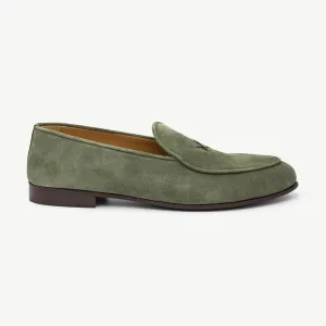 Women's Birch Suede Milano Loafer From Del Toro Shoes