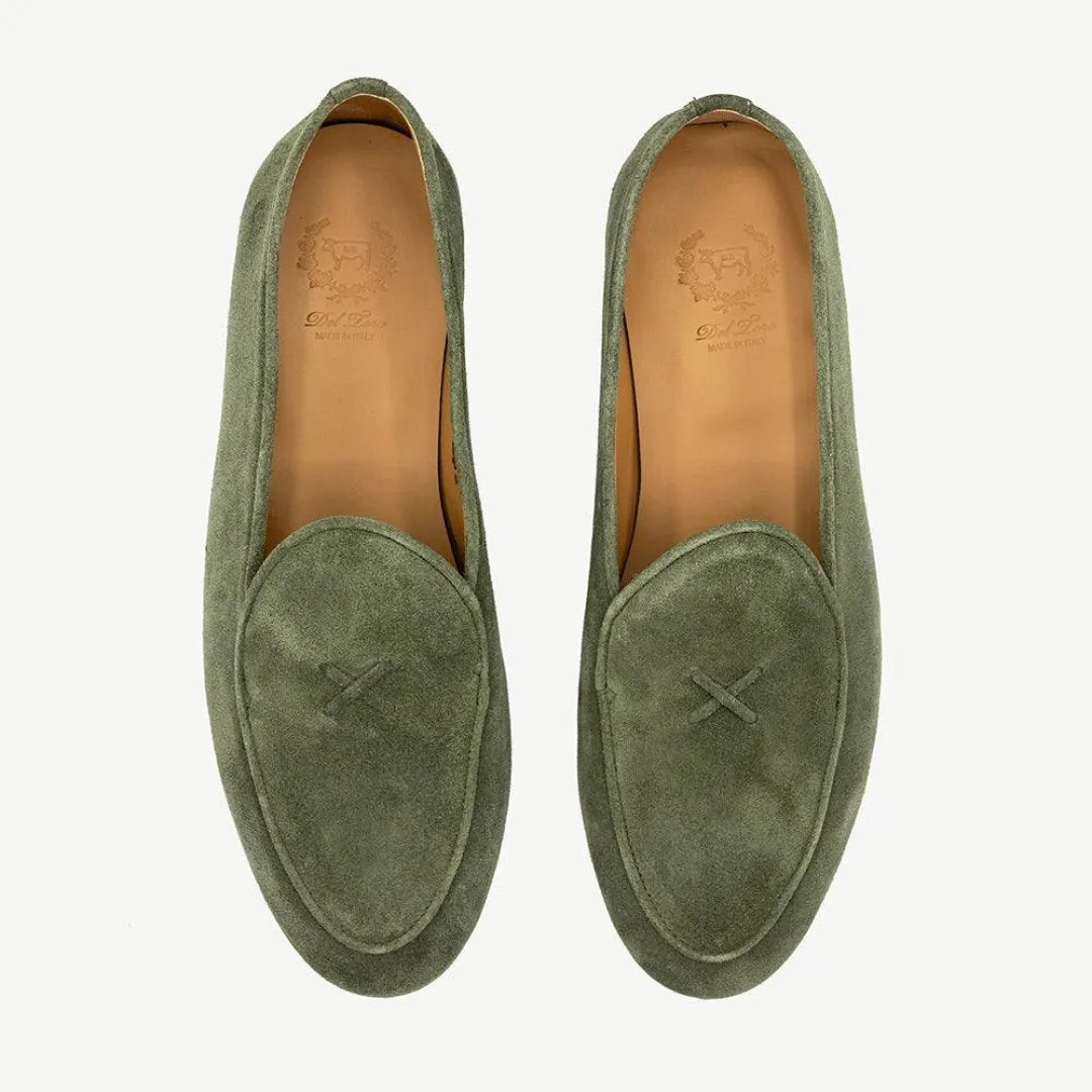 Women's Birch Suede Milano Loafer From Del Toro Shoes