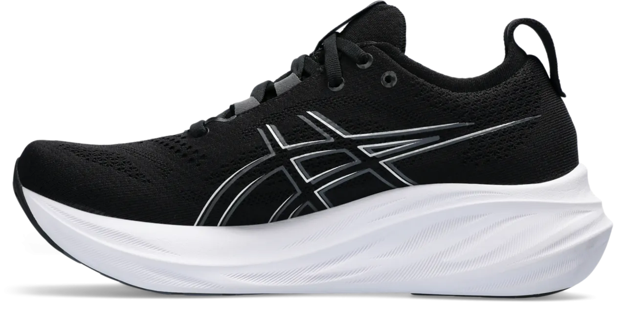 Women’s Gel-Nimbus 26 WIDE (001 - Black/Graphite Grey)