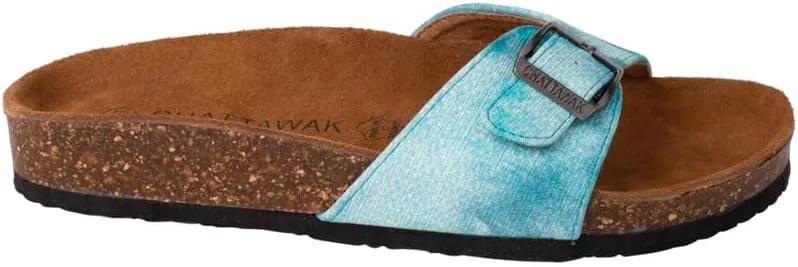 Women's Mule, Turquoise, 9
