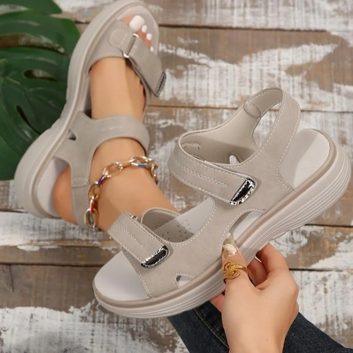 Women's Orthopedic Sport Sandals Shoes with Soft Cushion Foam Comfortable Walking Sandal Arch Support Wide Fit Dress Athletic Travel Summer Sandal Dressy Back Strap