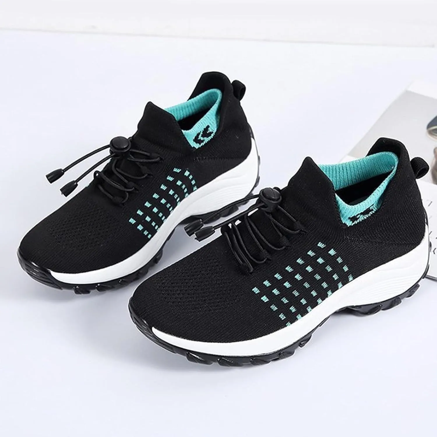Womens Running Shoes Lightweight Tennis Shoes Slip On Walking Sneakers Non Slip Athletic Shoes Comfortable Walking Shoes