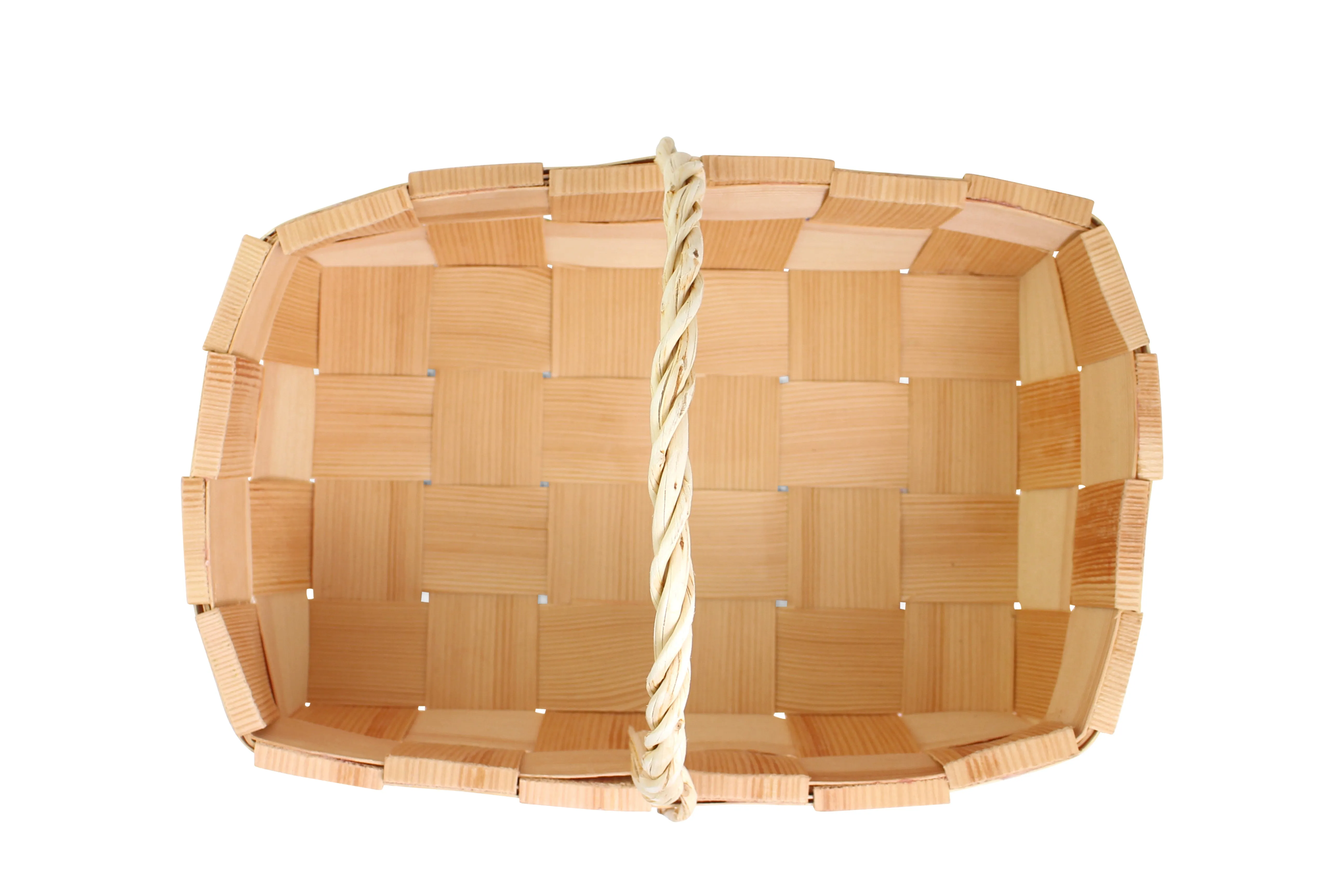 WOODEN SHOPPER FLAT   Cornflower