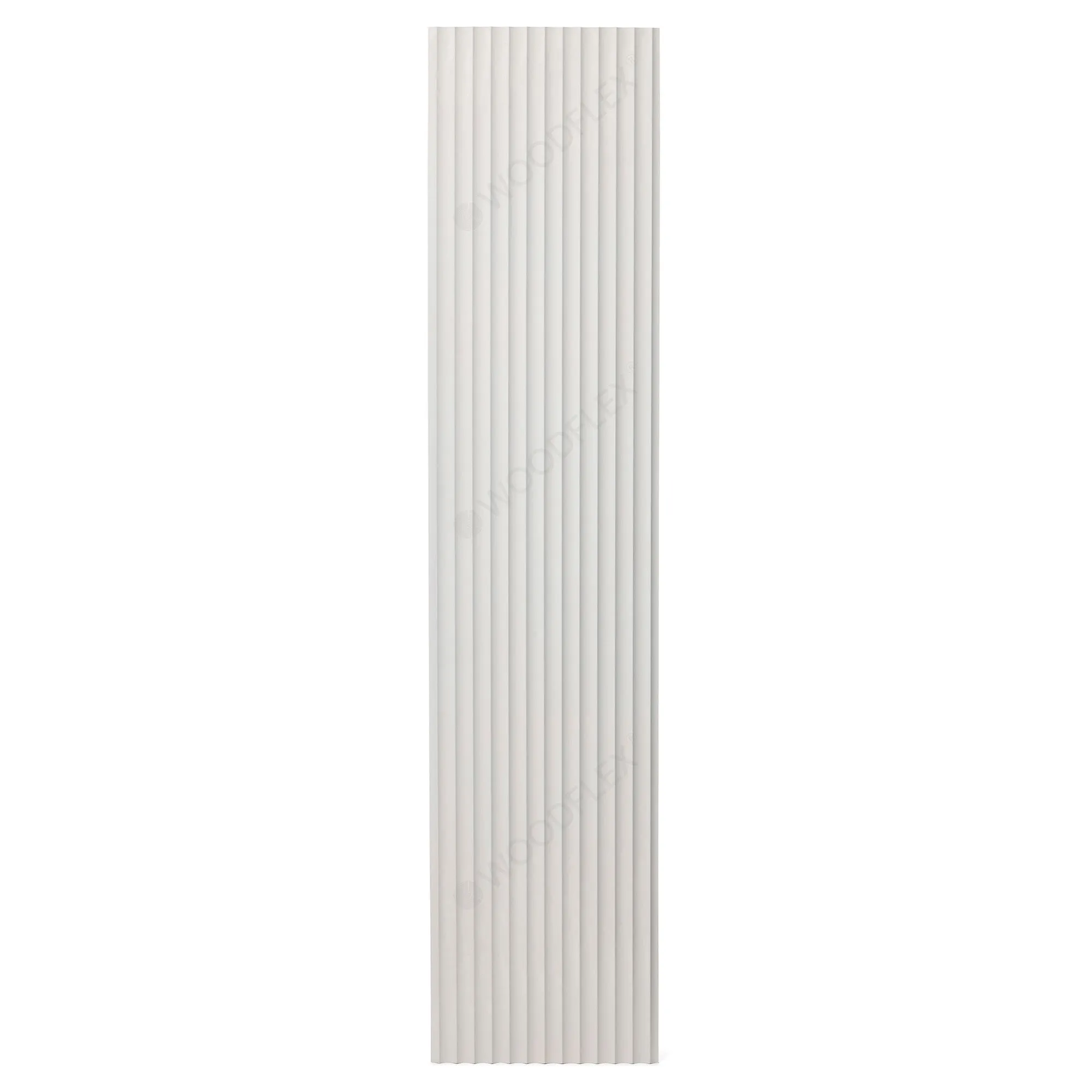 WOODFLEX WHITE PRIMED FLEXIBLE - WAVE 46 - 2700mm x 600mm