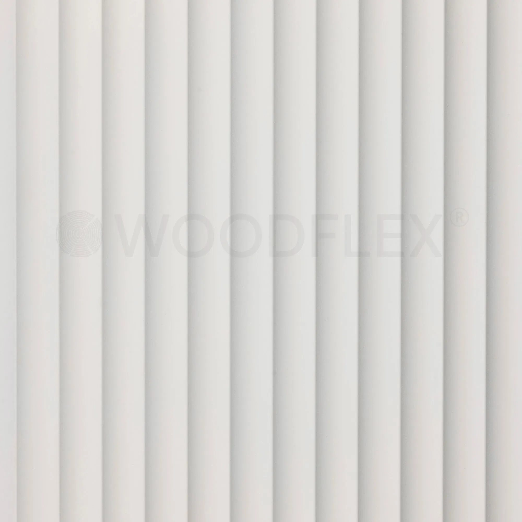 WOODFLEX WHITE PRIMED FLEXIBLE - WAVE 46 - 2700mm x 600mm