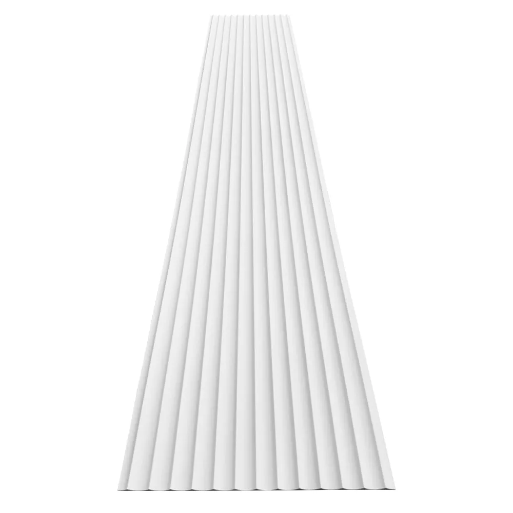 WOODFLEX WHITE PRIMED FLEXIBLE - WAVE 46 - 2700mm x 600mm