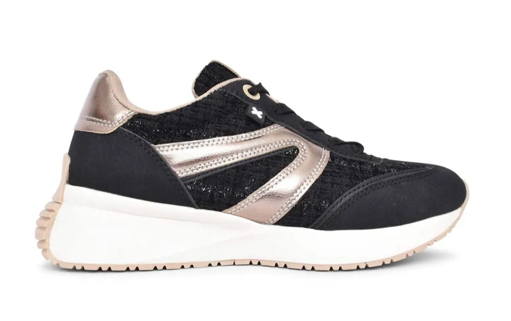 Xti Ladies Chunky Sole Laced Shoe 143379