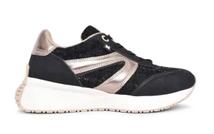 Xti Ladies Chunky Sole Laced Shoe 143379
