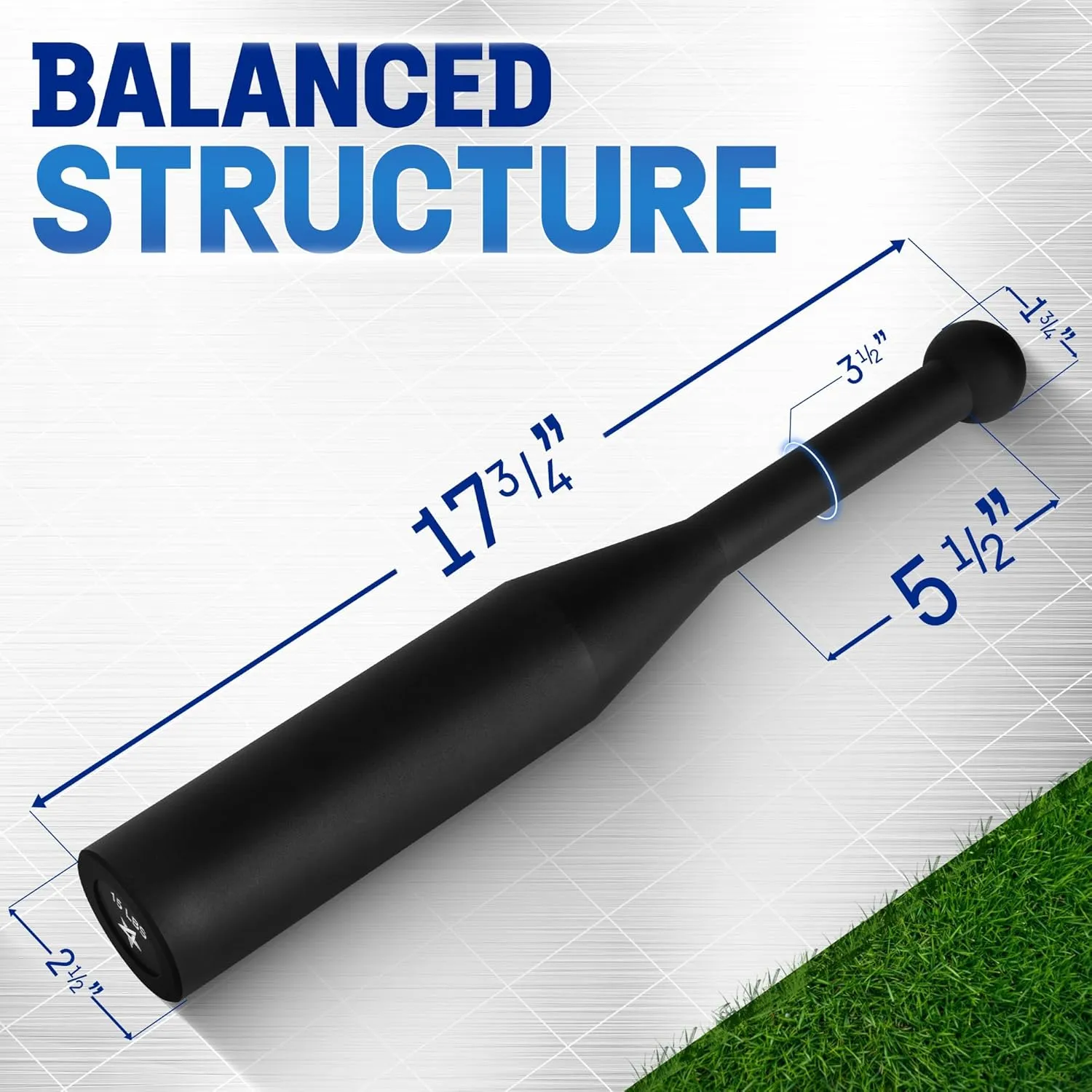 Yes4All Indian Clubs, Durable Steel Club for Training & Rotational Strength, Weighted Club for Grip, Forearm & Functional Exercise, Fitness Clubs Available in 5, 10, 15 LB & Combo Sets