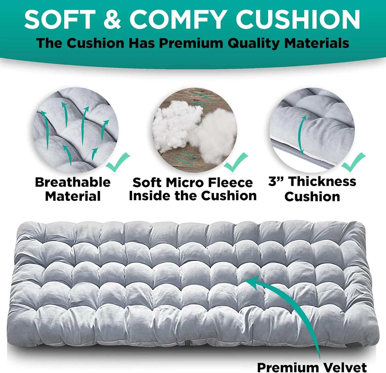 ZONETECH Folding Cot & Pad Mattress 4 Position Adjustable Portable, Premium Quality for Adult and Kids-Perfect for Camping, Travel, Patio, Beach, Indoor & Outdoor Activity (1-Pack)